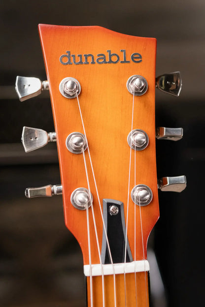Dunable Custom Shop Gnarwhal Electric Guitar - Amber Burst with Hardshell Case