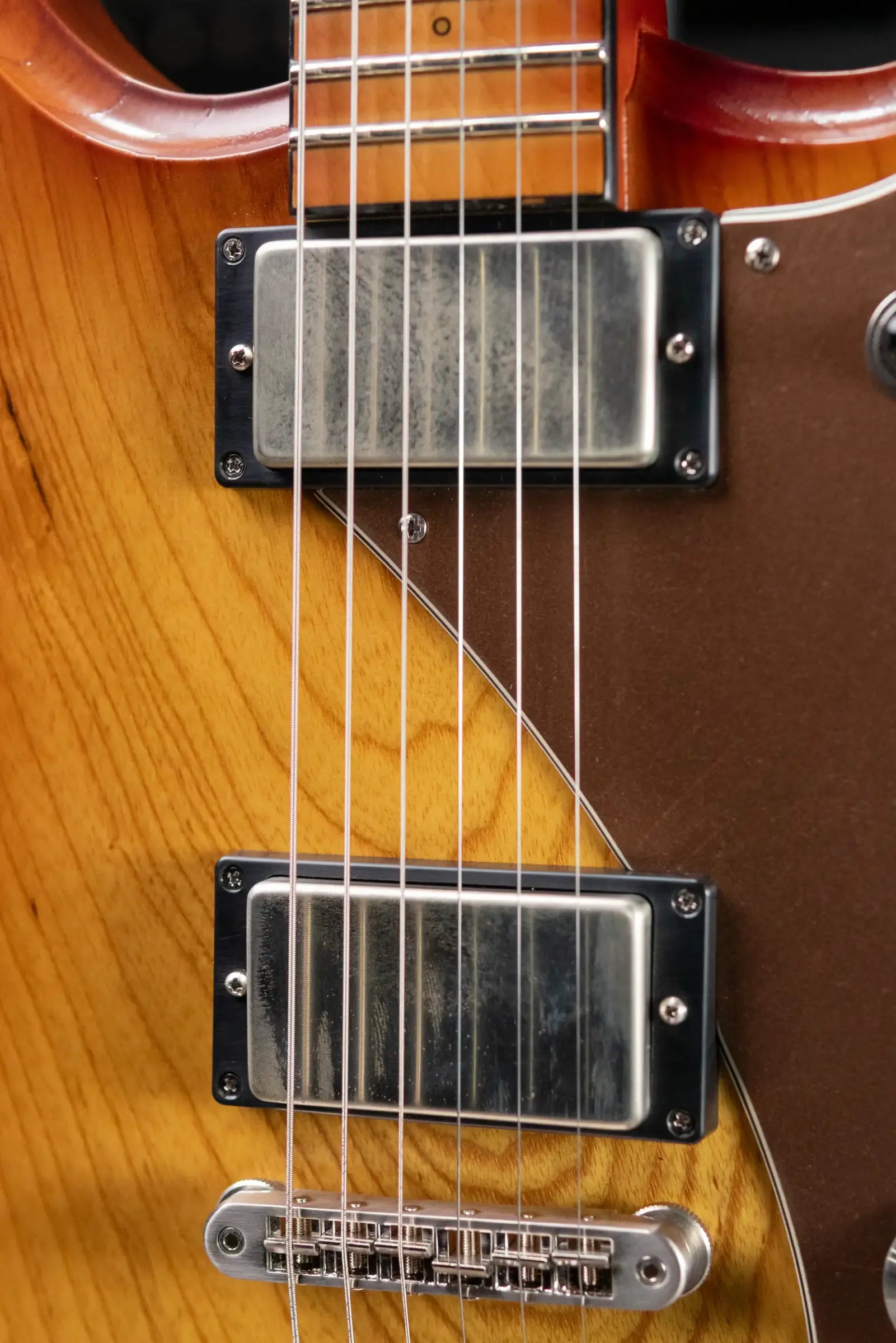 Dunable Custom Shop Gnarwhal Electric Guitar - Amber Burst with Hardshell Case