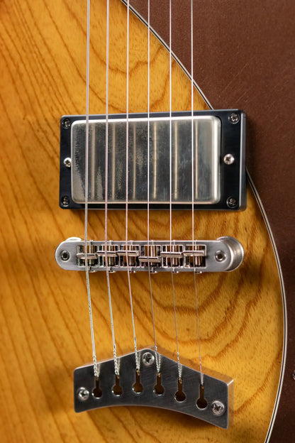 Dunable Custom Shop Gnarwhal Electric Guitar - Amber Burst with Hardshell Case