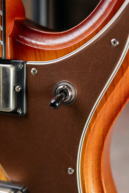 Dunable Custom Shop Gnarwhal Electric Guitar - Amber Burst with Hardshell Case