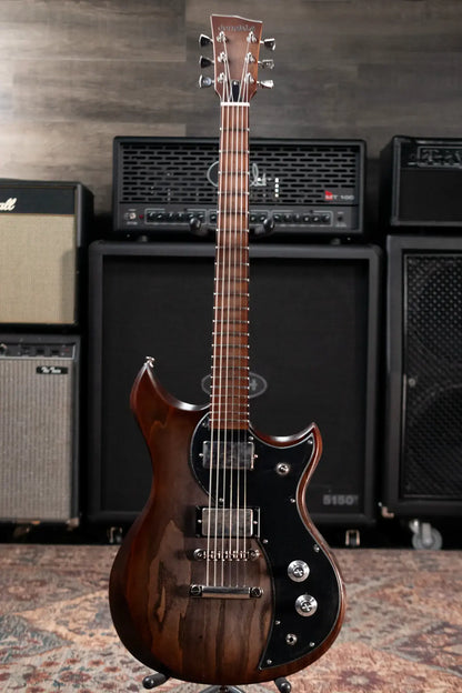 Dunable USA Custom Shop Cyclops Electric Guitar - Charcoal Bronze Burst with Hardshell Case