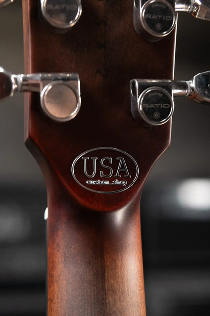 Dunable USA Custom Shop Cyclops Electric Guitar - Charcoal Bronze Burst with Hardshell Case