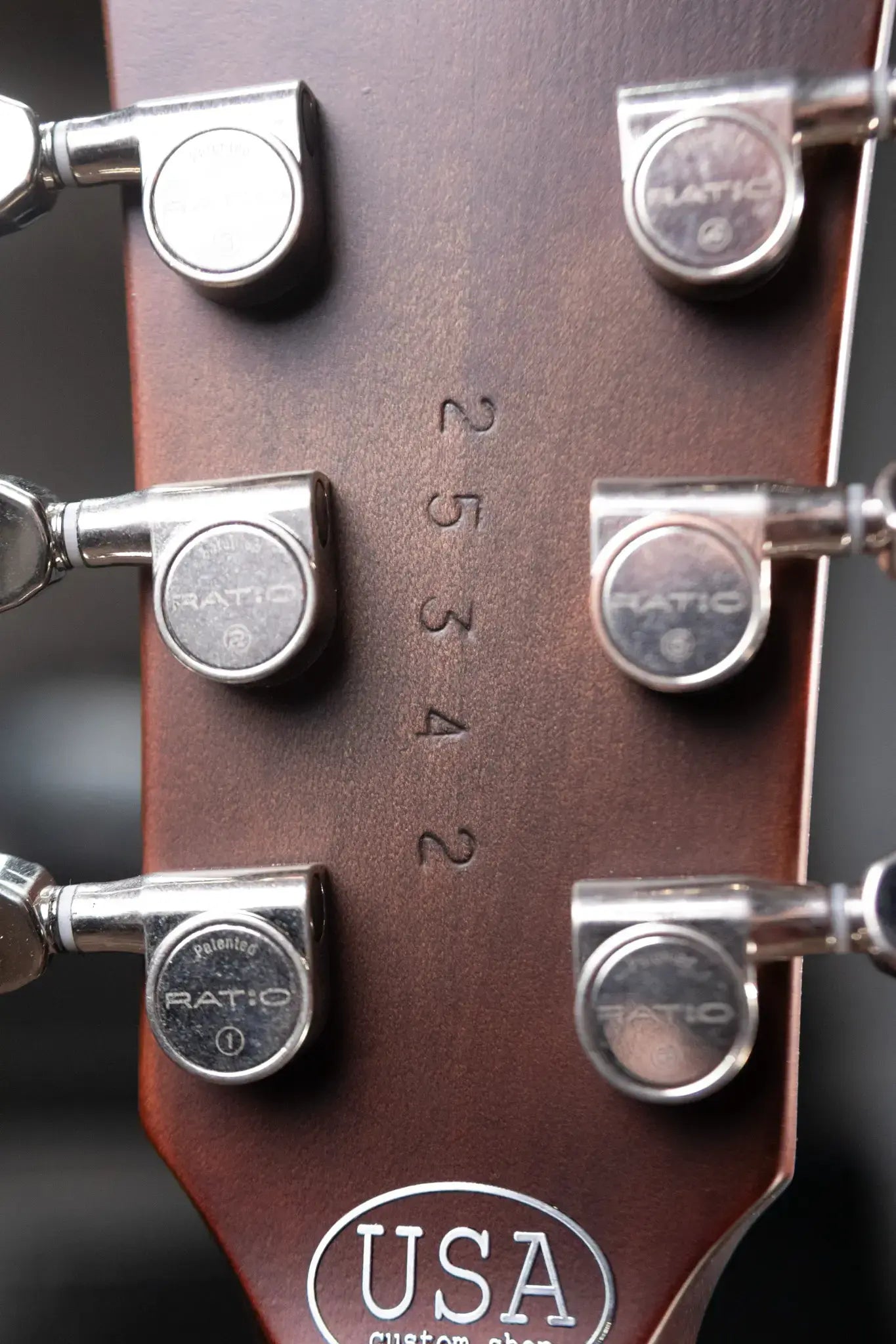 Dunable USA Custom Shop Cyclops Electric Guitar - Charcoal Bronze Burst with Hardshell Case