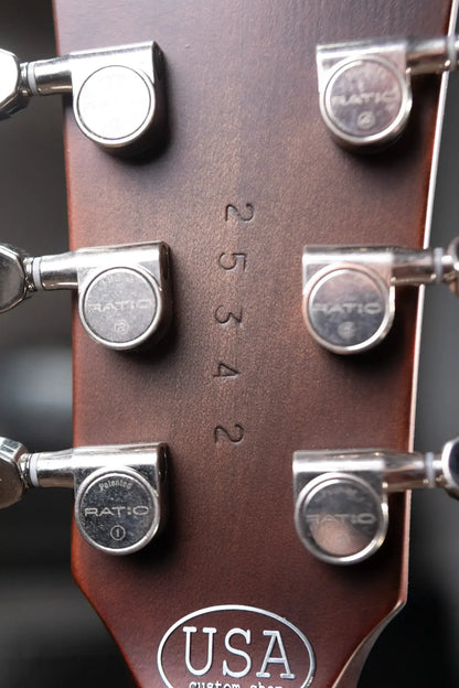 Dunable USA Custom Shop Cyclops Electric Guitar - Charcoal Bronze Burst with Hardshell Case