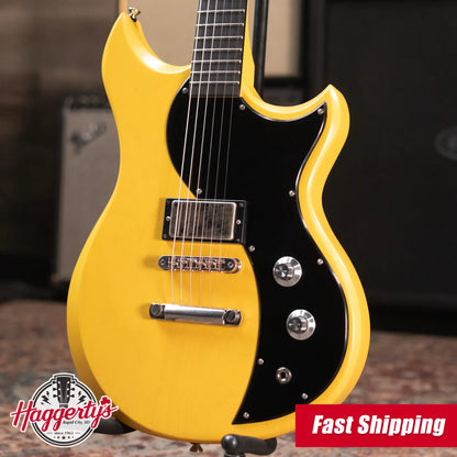 Dunable USA Custom Shop Cyclops Electric Guitar - TV Yellow with Hardshell Case