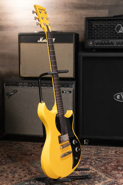 Dunable USA Custom Shop Cyclops Electric Guitar - TV Yellow with Hardshell Case