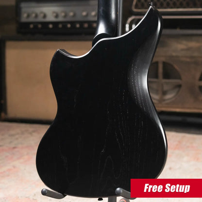 Dunable USA Custom Shop Yeti Electric Guitar - Black with Hardshell Case