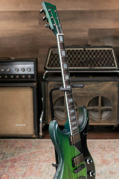 Dunable USA Gnarwhal Electric Guitar - Slime Glow with Hardshell Case