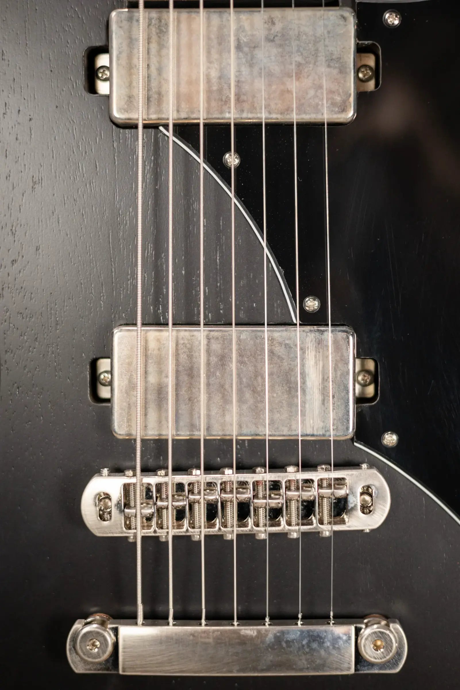 Dunable USA R2 7-String Electric Guitar - Black Red Shift with Hardshell Case