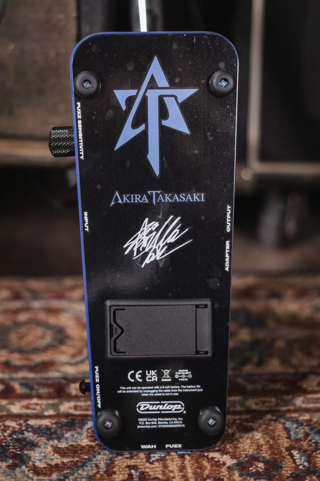 Dunlop Akira Takasaki Cry Baby Fuzz Wah Pedal