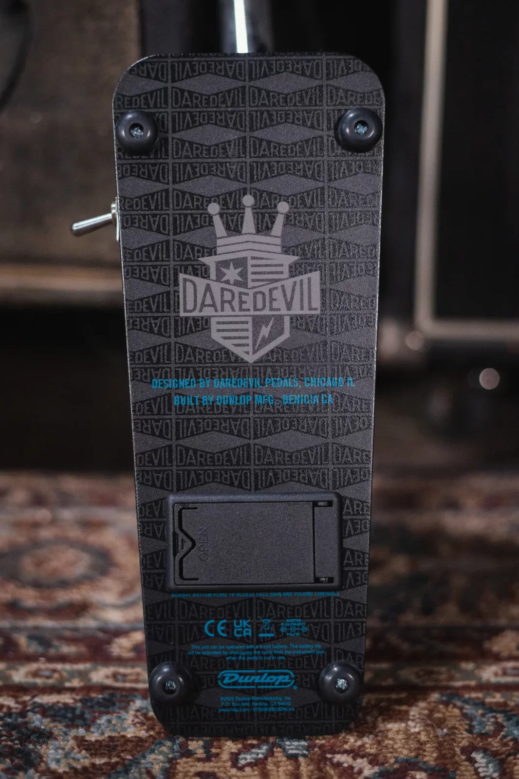 Dunlop Cry Baby Daredevil Fuzz Wah Pedal haggertys 6