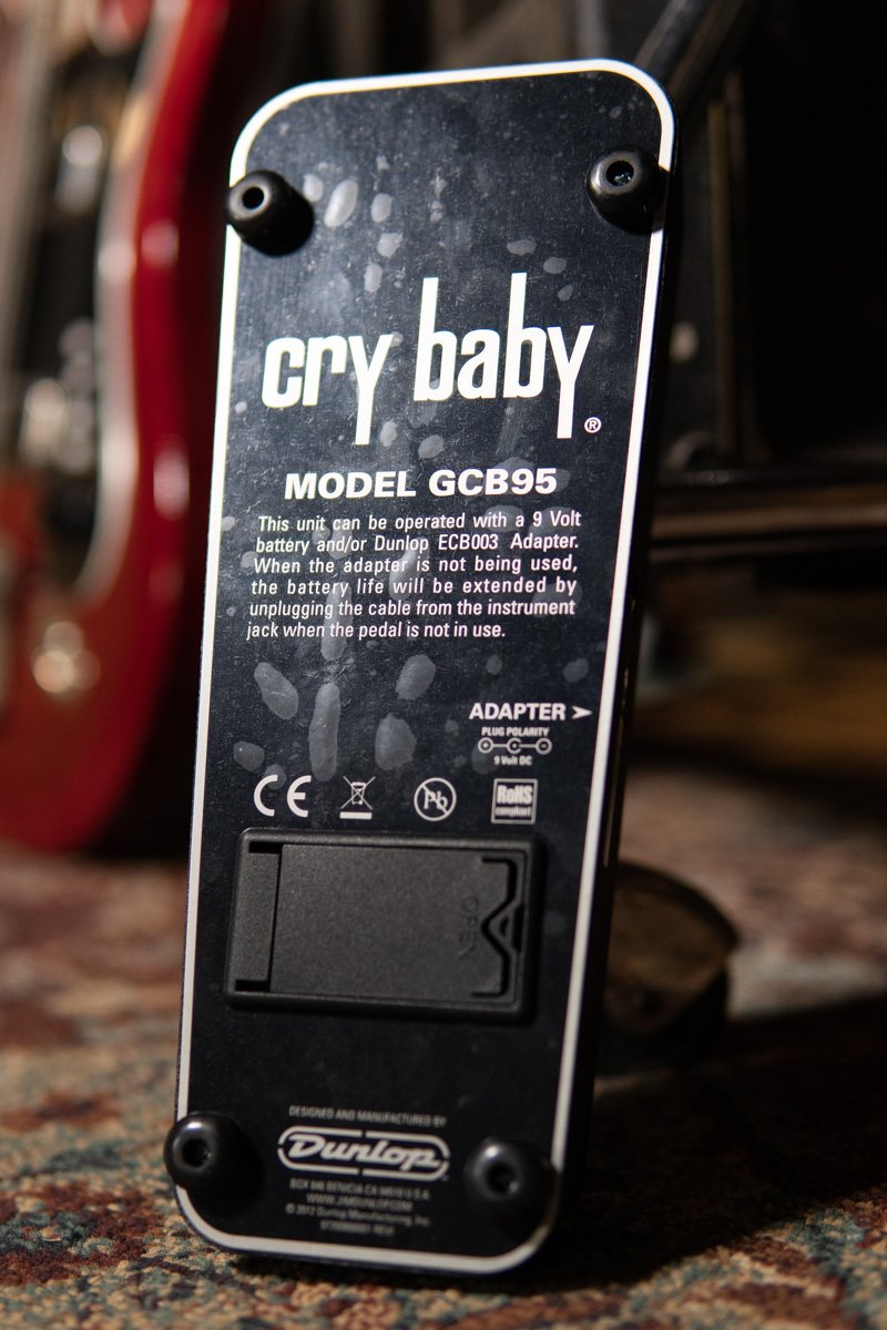 Dunlop Standard Cry Baby Wah haggertys 2