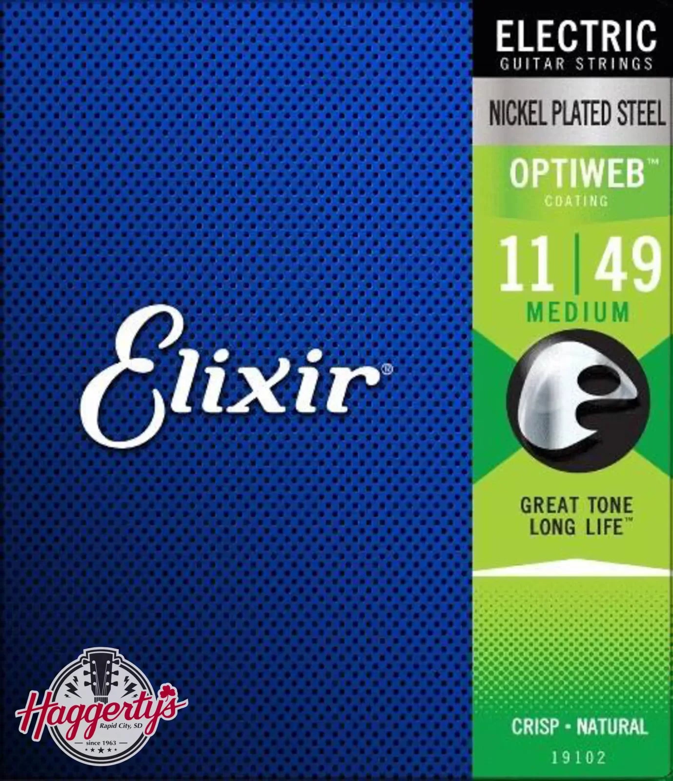 Elixir Optiweb Medium 11-49 Guitar Strings