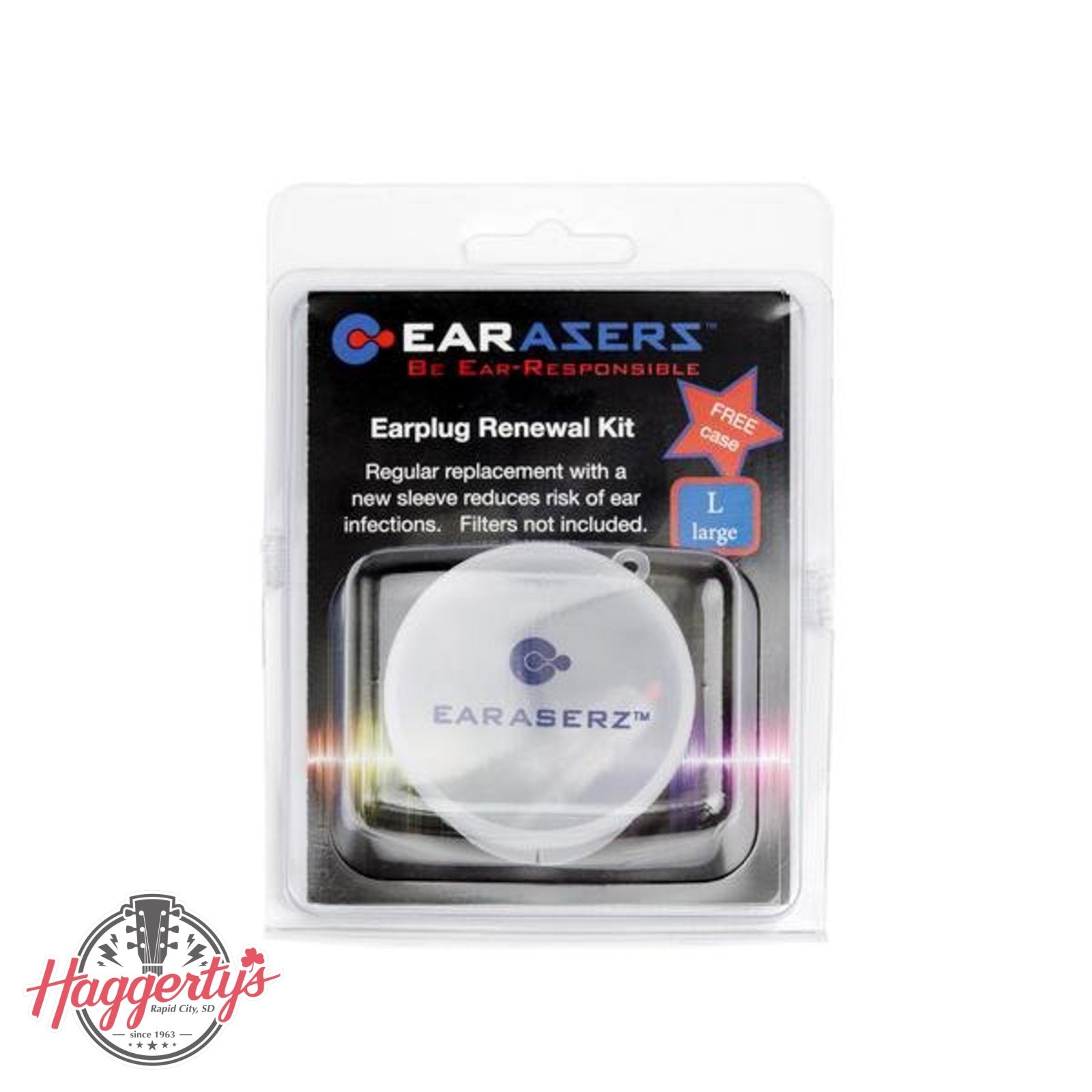 Earasers Earplug Renewal Kit Small