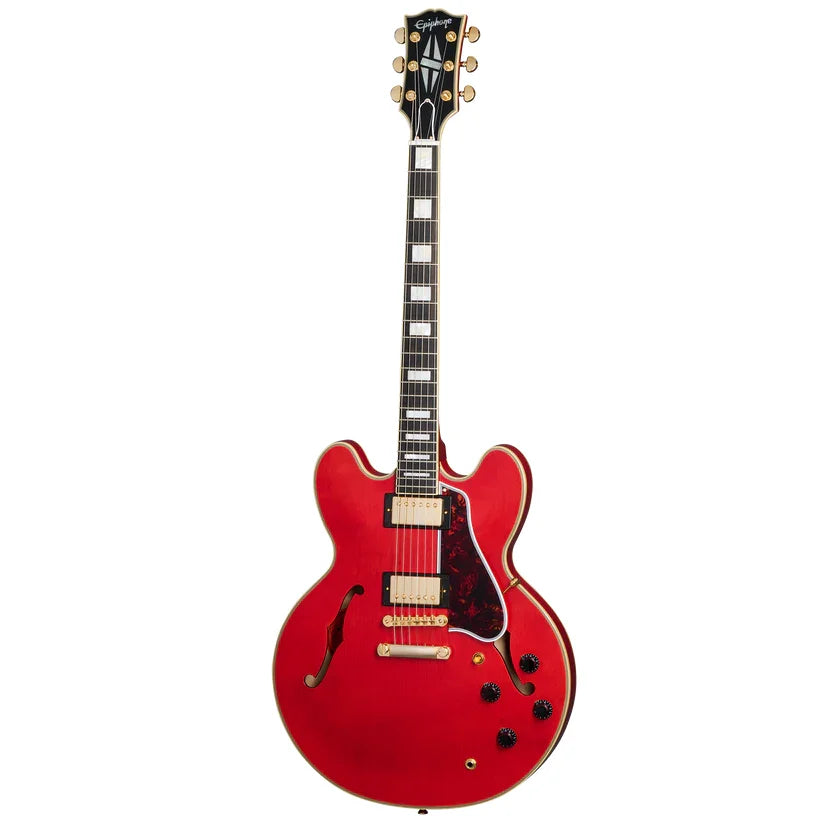 Epiphone 1959 ES-355 Semi-Hollow Electric Guitar - Cherry Red with Hardshell Case