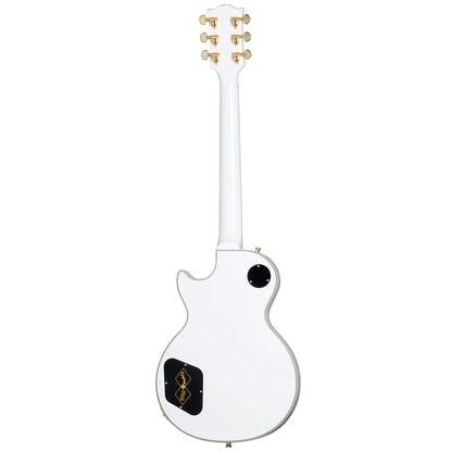 Epiphone Les Paul Custom Electric Guitar - Alpine White with Hardshell Case