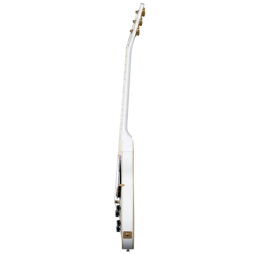 Epiphone Les Paul Custom Electric Guitar - Alpine White with Hardshell Case