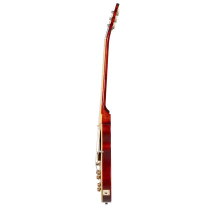 Epiphone Les Paul Standard 50s Figured Electric Guitar - Washed Cherry Sunburst with Gig Bag