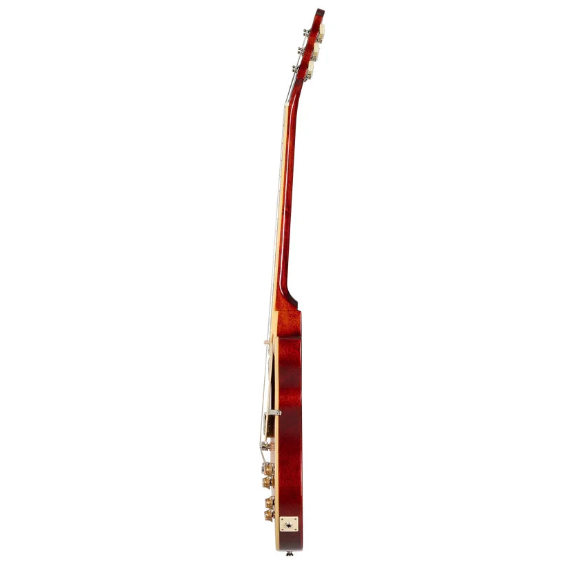 Epiphone Les Paul Standard 50s Figured Electric Guitar - Washed Cherry Sunburst with Gig Bag