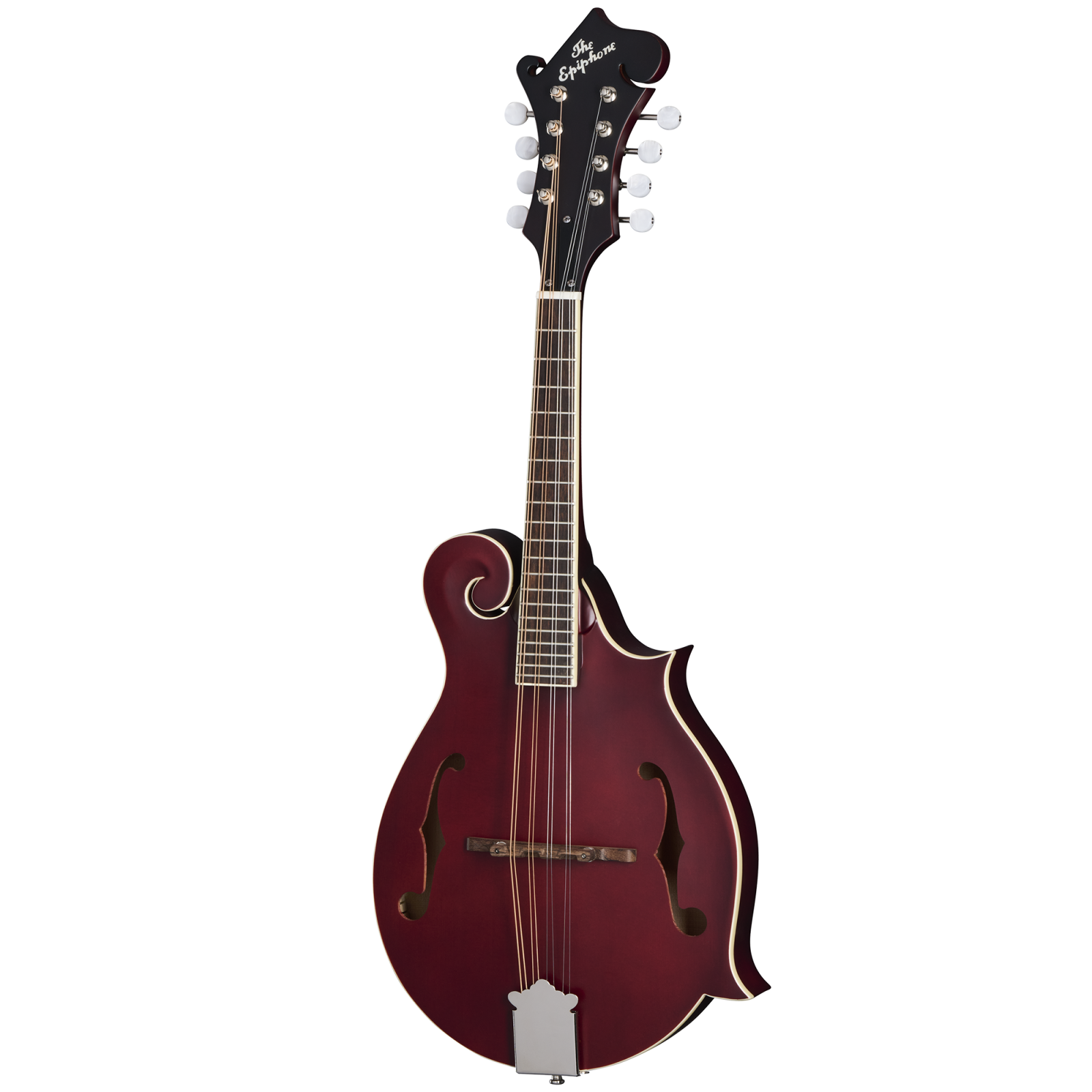 Epiphone F-5 Studio Mandolin - Wine Red Satin with Premium Gig Bag