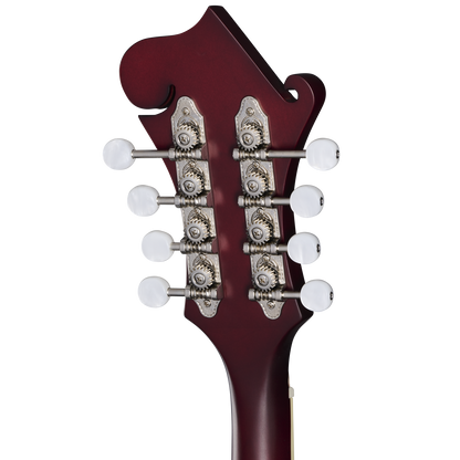 Epiphone F-5 Studio Mandolin - Wine Red Satin with Premium Gig Bag