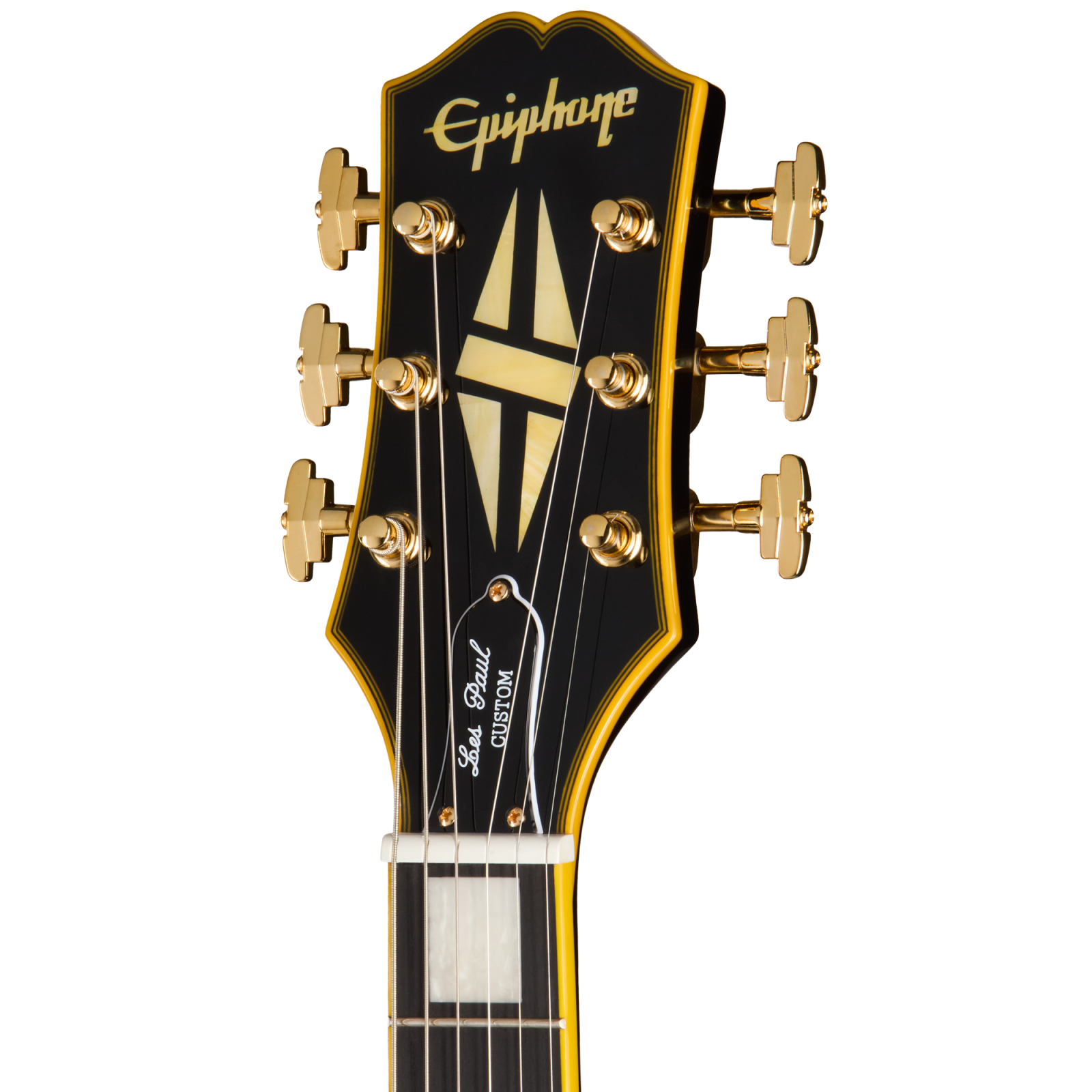 Epiphone Joe Bonamassa '59 Les Paul Custom Electric Guitar - Antique Ebony with Hardshell Case
