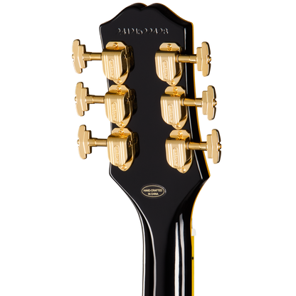 Epiphone Joe Bonamassa '59 Les Paul Custom Electric Guitar - Antique Ebony with Hardshell Case