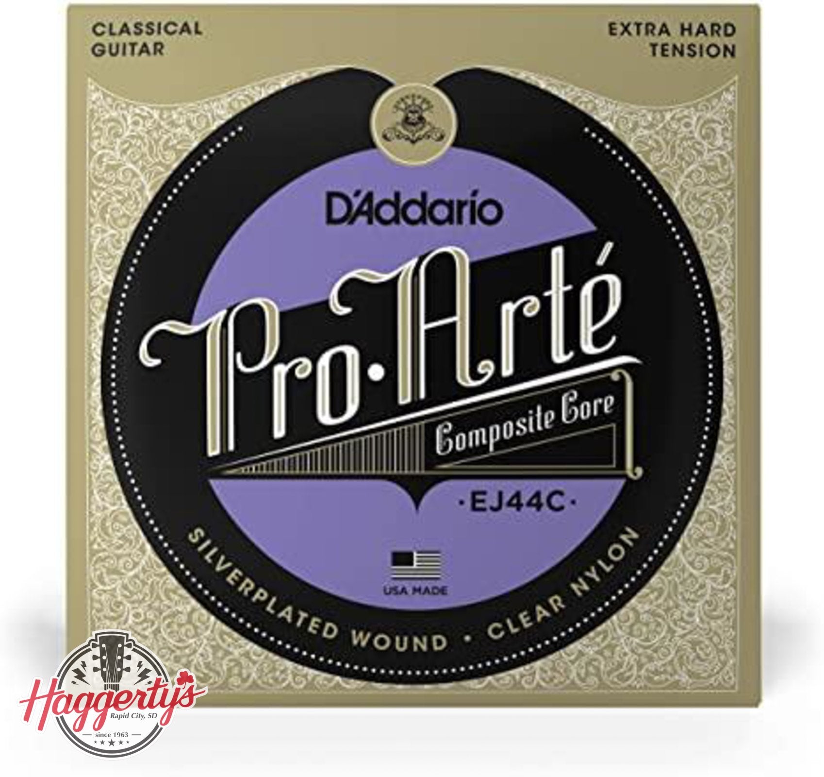 D'Addario EJ44C Pro-Arte Composite Classical Guitar Strings Extra-Hard Tension