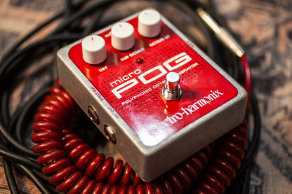 Electro-Harmonix Micro POG Polyphonic Octave Generator Guitar Pedal