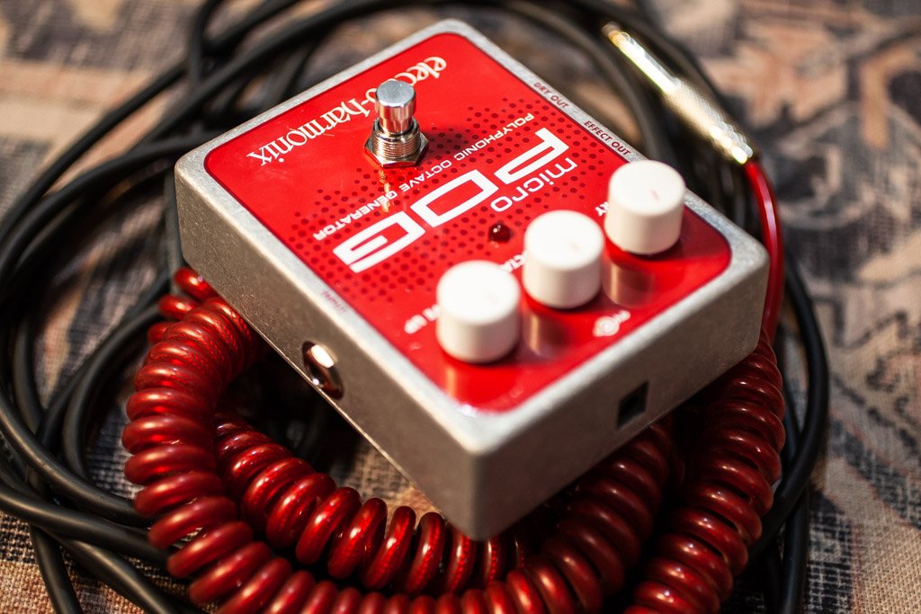 Electro-Harmonix Micro POG Polyphonic Octave Generator Guitar Pedal