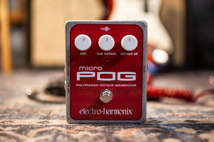 Electro-Harmonix Micro POG Polyphonic Octave Generator Guitar Pedal