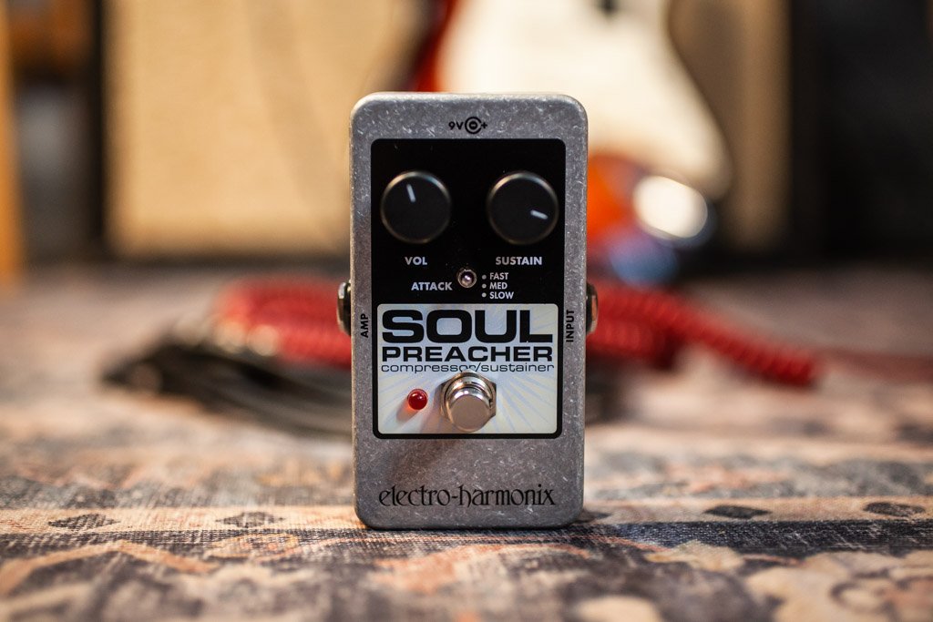 Electro-Harmonix Soul Preacher Compressor/Sustainer Guitar Effects Pedal