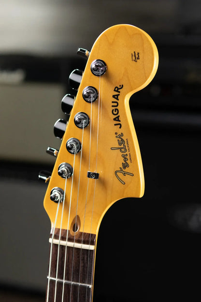Fender American Professional Jaguar Electric Guitar - 3-Color Sunburst with Hardshell Case