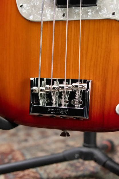 Fender American Professional Precision Bass - Aged Cherry Burst with Hardshell Case