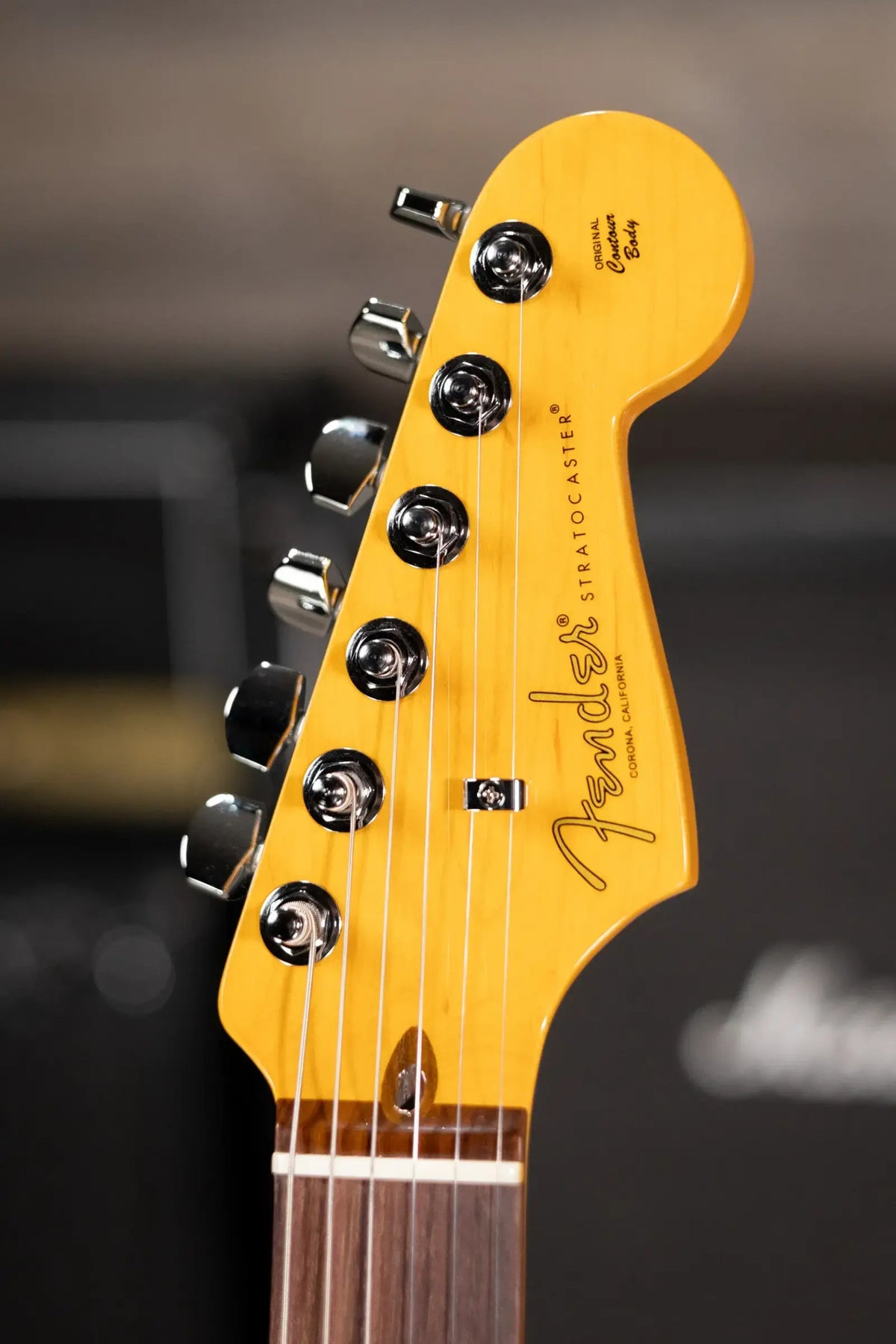 Fender American Professional Stratocaster Electric Guitar - Oxblood with Hardshell Case
