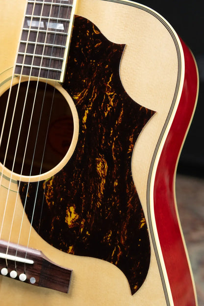 Gibson Country Western 60s Original Acoustic/Electric Guitar - Natural with Hardshell Case