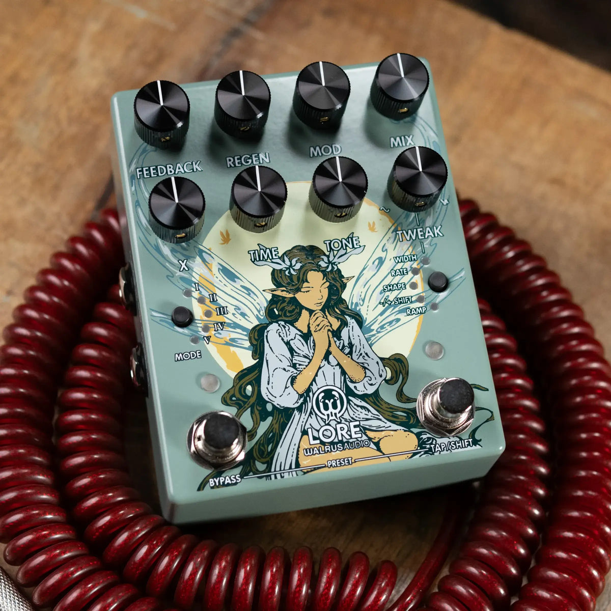 Walrus Audio Lore Reverse Soundscape Generator MKII - Green