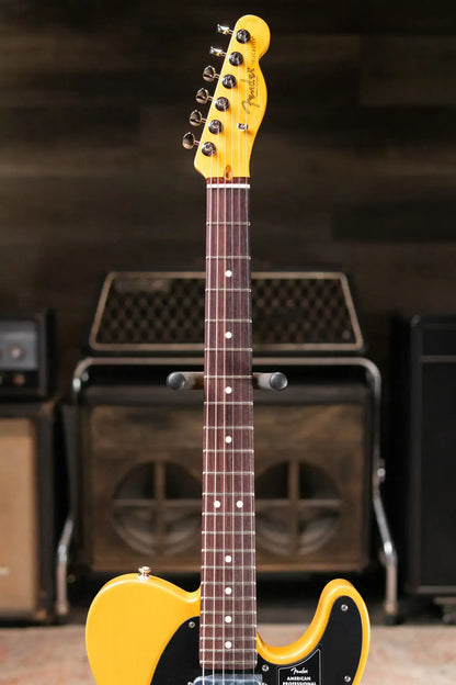 Fender American Professional Classic Hotshot Telecaster Electric Guitar - Butterscotch Blonde with Gig Bag