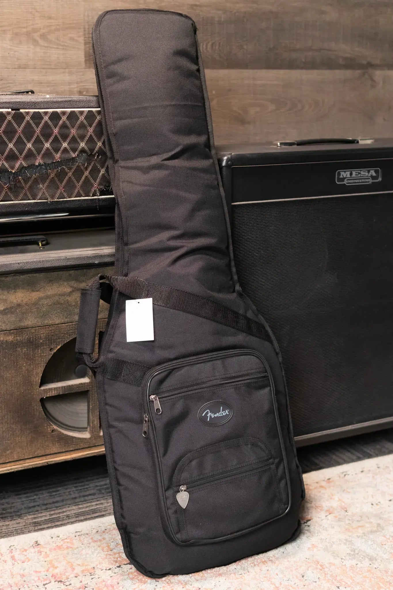 Fender American Professional Classic Stratocaster Electric Guitar - Faded Lake Placid Blue with Gig Bag