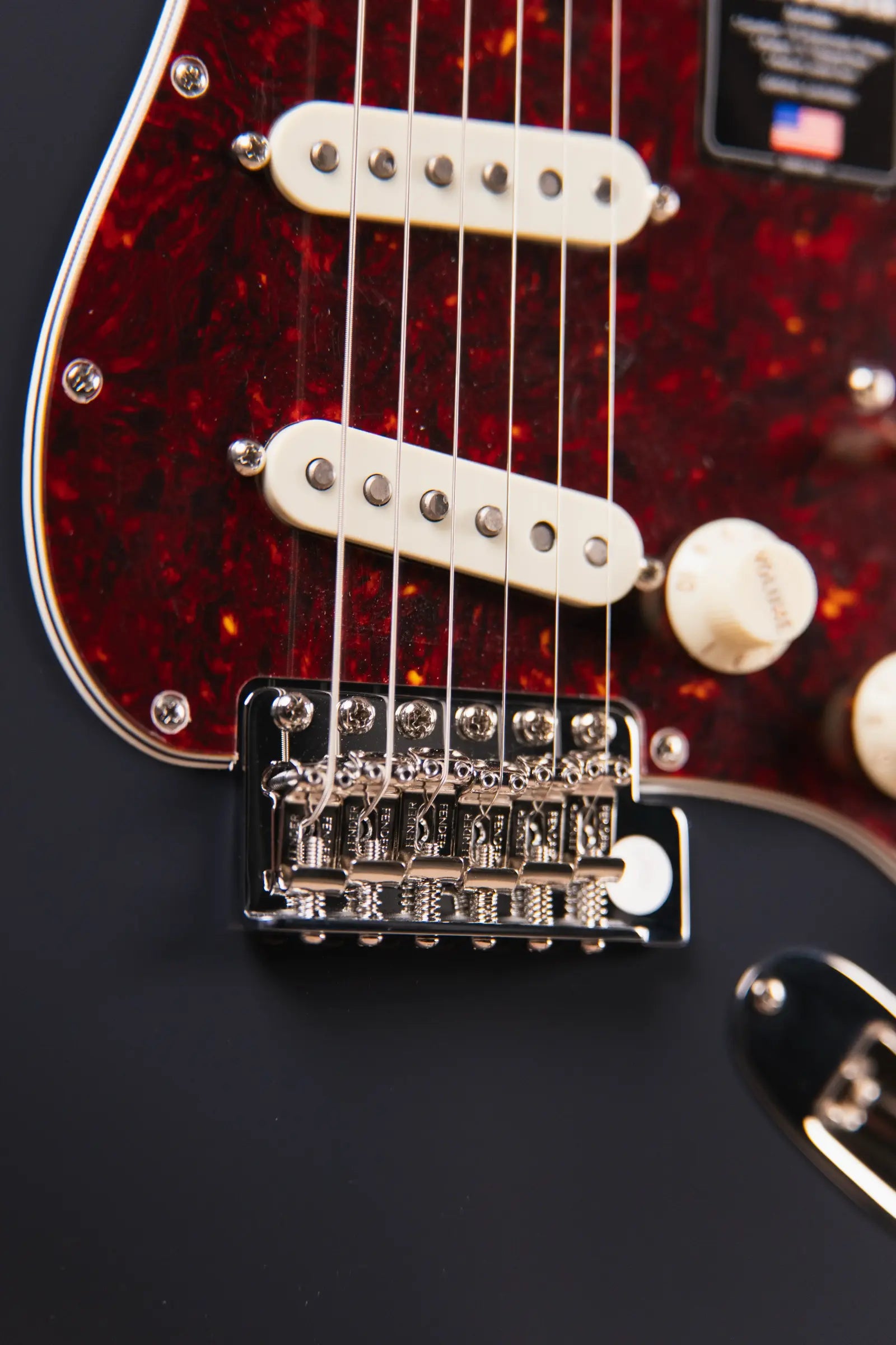 Fender American Professional Classic Stratocaster - Faded Black with Gig Bag