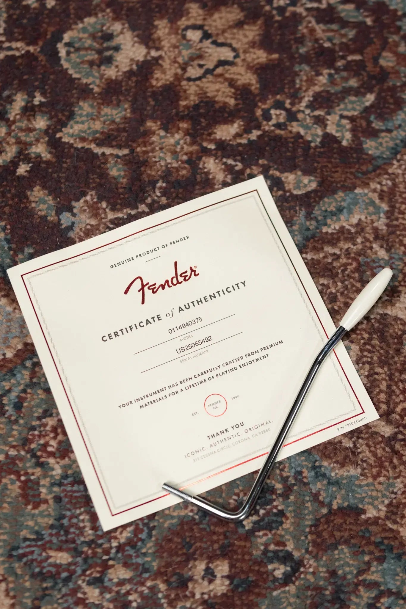 Fender American Professional Classic Stratocaster - Faded Dakota Red with Gig Bag