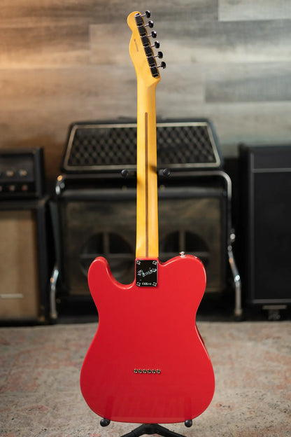 Fender American Professional Classic Telecaster Electric Guitar - Faded Dakota Red with Gig Bag