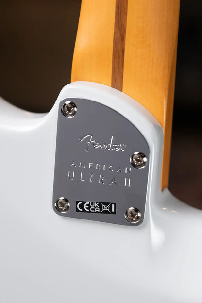 Fender American Ultra II Stratocaster Left Handed - Avalanche with Hardshell Case - Demo