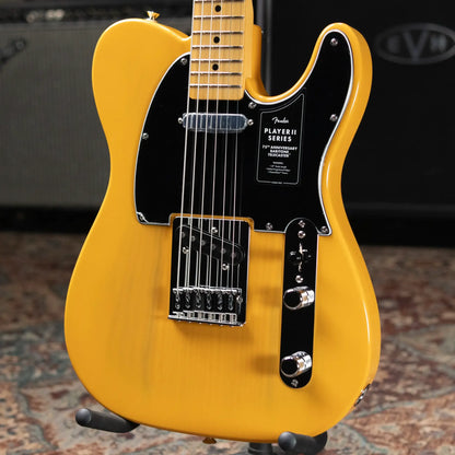 Fender 75th Anniversary Player II Baritone Telecaster Electric Guitar - Butterscotch Blonde
