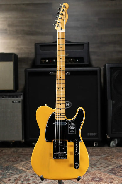 Fender 75th Anniversary Player II Baritone Telecaster Electric Guitar - Butterscotch Blonde