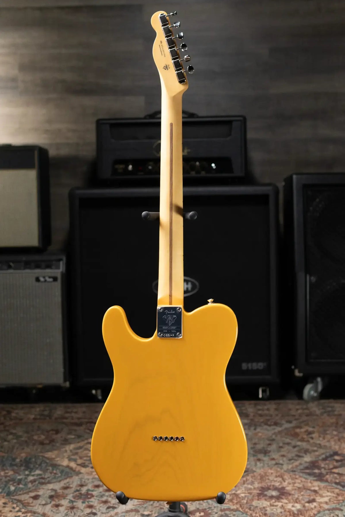 Fender 75th Anniversary Player II Baritone Telecaster Electric Guitar - Butterscotch Blonde