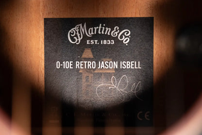 Martin 0-10E Retro Jason Isbell Signature Acoustic/Electric Guitar with Gig Bag