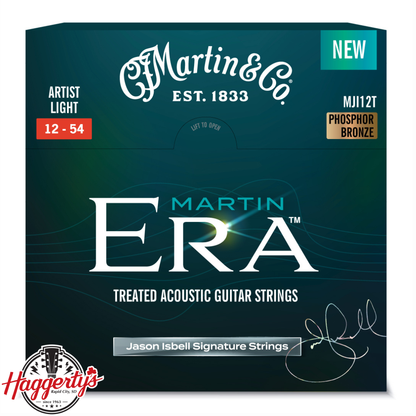 Martin Era MJI12T Jason Isbell Premium Treated Guitar Strings - Artist Light 12-54