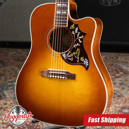 Gibson Hummingbird Standard EC Acoustic/Electric Guitar - Heritage Cherry Sunburst with Hardshell Case