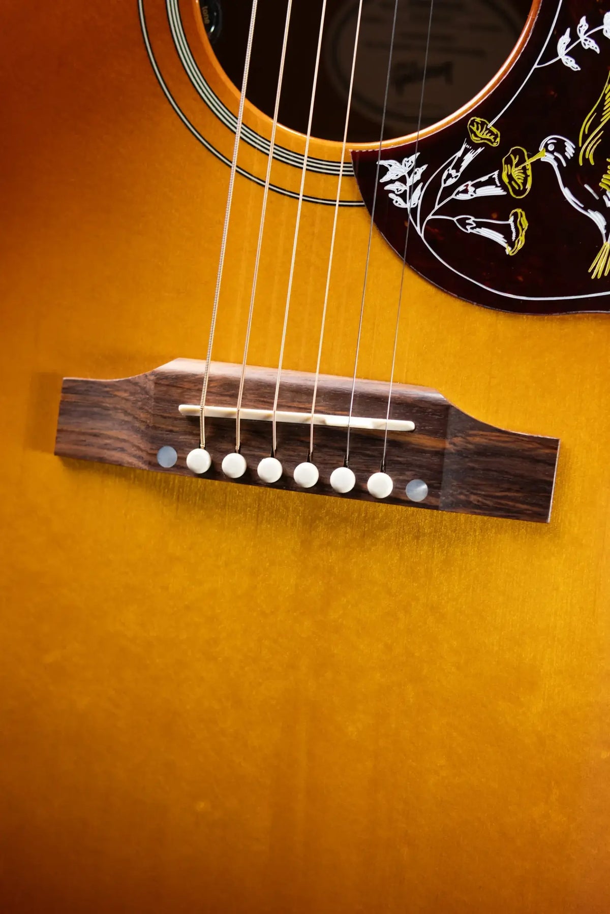 Gibson Hummingbird Standard EC Acoustic/Electric Guitar - Heritage Cherry Sunburst with Hardshell Case